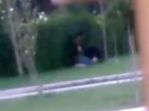 Sexe passionné avec une blonde sur la terrasse